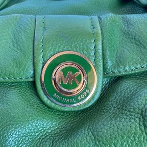 Green Michael Kors Bag